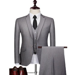 Elegant High-end Custom Men's Slim Fit Formal Business Suit Mens Suits