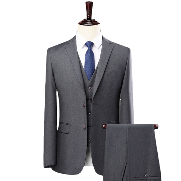 Customized Elegant High-end Formal Men's Slim Fitting Business Suit Men's Set