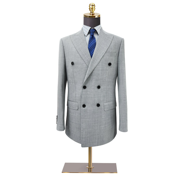 Advanced Double Breasted Suit Jacket Men's British Style Slim Fit Groom Suit Business and Professional Formal Attire