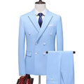 Double Breasted Business Suit Formal Temperament Casual Men's Set Tailor Make suit