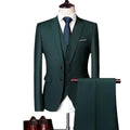 Fashionable and High-quality Wedding Groom's Tuxedo Single Breasted Slim Fitting Business Banquet Men's Formal Suit