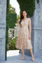 Formal Beads Guest Evening Dresses Groom Sleeveless A-Line Custom Made Dress