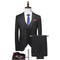 Formal Plaid Fashion Suit 3-piece Suit Set Formal Wedding Banquet Business Office Men's Suit