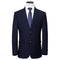 Men's Set Business Office Solid Men's Formal Apparel Plus Size Classic Solid Suit