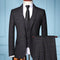 Men's Fashion Three Piece Formal Business Plaid Suit Boutique Plaid Wedding Dress Set