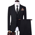 Suit Men's Professional Formal Work Business Groom Banquet Wedding Dress Best Man Set