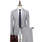 Men's Business Slim Fit Groom Wedding Banquet Social Suit Coat Set 2 Pieces