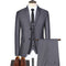 High Quality Men's Suit Set 3-piece Elegant and Luxurious Wedding Business Office Suit