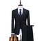 Suit Boutique Ball Slim Fitting Tuxedo Solid Color Men's Business Office Casual Formal Attire Groom Wedding Dress