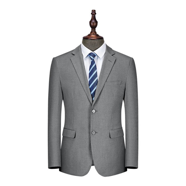 High Quality Temperament Men's Business Slim Fitting Suit Men's Groom Wedding Formal Suit