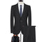 Men's British Style Simple Casual Business Fashion Elegant Wedding Bridesman Gentleman Set Two Pieces